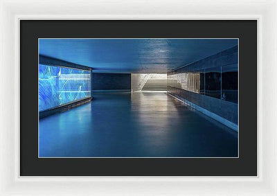 Pedestrian Underpass / Art Photo - Framed Print