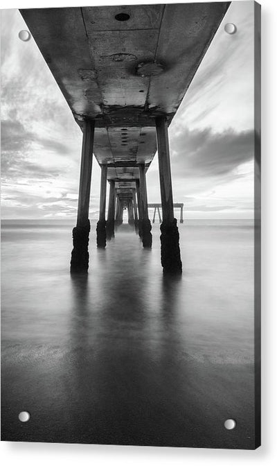 Pier, California #1 / Art Photo - Acrylic Print