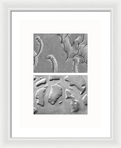 Planet Mars #459 - detail - diptych / Art Photo - Framed Print