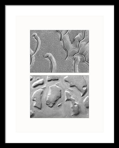 Planet Mars #459 - detail - diptych / Art Photo - Framed Print