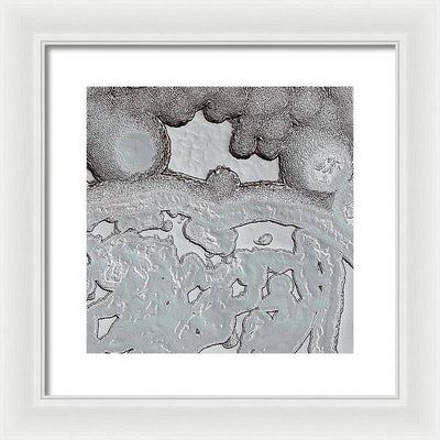 Planet Mars - detail # r33 / Art Photo - Framed Print