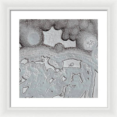 Planet Mars - detail # r33 / Art Photo - Framed Print