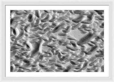 Planet Mars - detail #15 / Art Photo - Framed Print