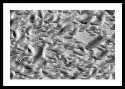 Planet Mars - detail #15 / Art Photo - Framed Print