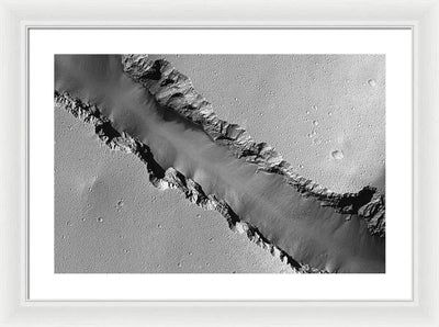 Planet Mars - detail #22 / Art Photo - Framed Print