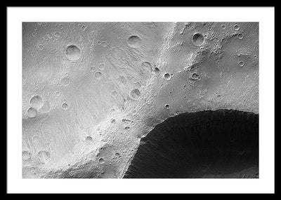 Planet Mars - detail #23 / Art Photo - Framed Print