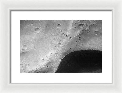 Planet Mars - detail #23 / Art Photo - Framed Print