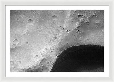 Planet Mars - detail #23 / Art Photo - Framed Print