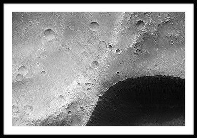 Planet Mars - detail #23 / Art Photo - Framed Print