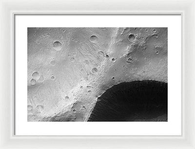 Planet Mars - detail #23 / Art Photo - Framed Print