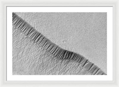 Planet Mars - detail #24 / Art Photo - Framed Print