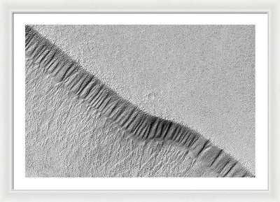 Planet Mars - detail #24 / Art Photo - Framed Print