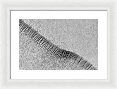 Planet Mars - detail #24 / Art Photo - Framed Print