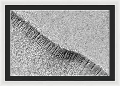 Planet Mars - detail #24 / Art Photo - Framed Print