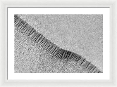 Planet Mars - detail #24 / Art Photo - Framed Print