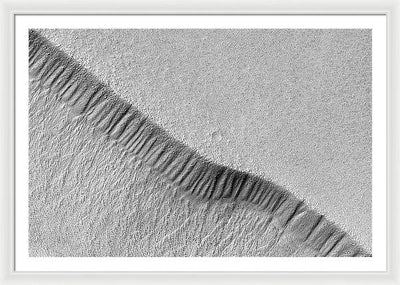 Planet Mars - detail #24 / Art Photo - Framed Print