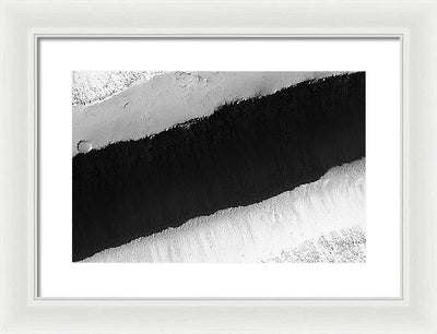 Planet Mars - detail #27 / Art Photo - Framed Print