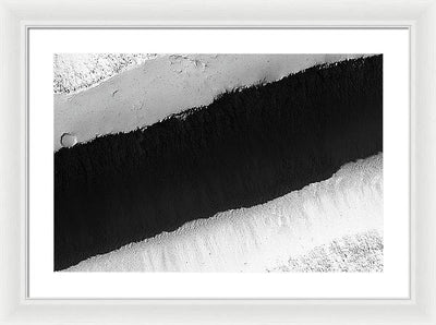 Planet Mars - detail #27 / Art Photo - Framed Print