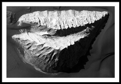 Planet Mars - detail #30 / Art Photo - Framed Print