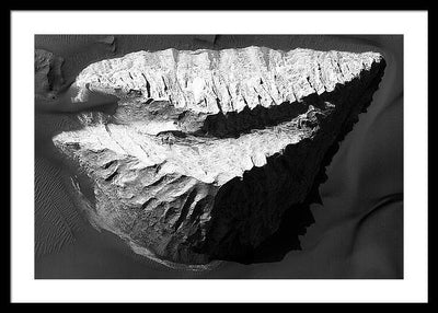 Planet Mars - detail #30 / Art Photo - Framed Print