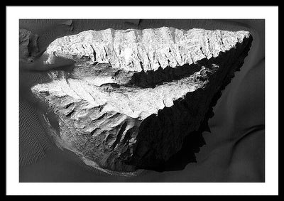 Planet Mars - detail #30 / Art Photo - Framed Print