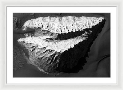 Planet Mars - detail #30 / Art Photo - Framed Print