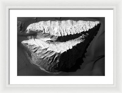 Planet Mars - detail #30 / Art Photo - Framed Print