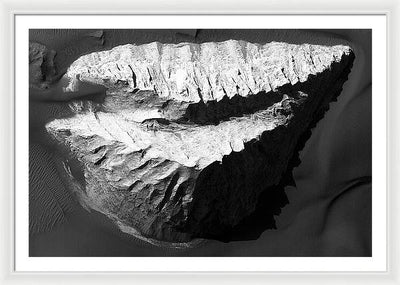 Planet Mars - detail #30 / Art Photo - Framed Print