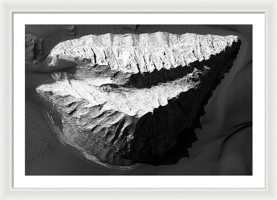 Planet Mars - detail #30 / Art Photo - Framed Print