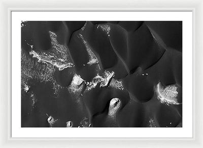 Planet Mars - detail #31 / Art Photo - Framed Print