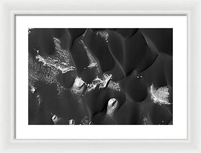 Planet Mars - detail #31 / Art Photo - Framed Print