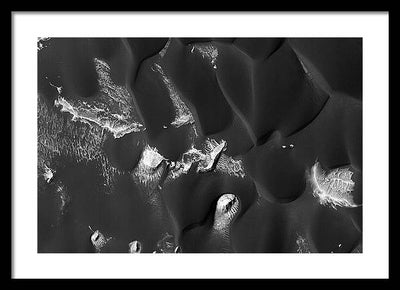 Planet Mars - detail #31 / Art Photo - Framed Print