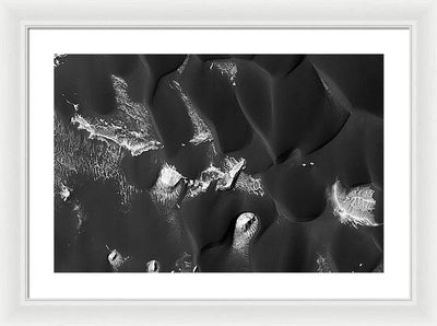 Planet Mars - detail #31 / Art Photo - Framed Print