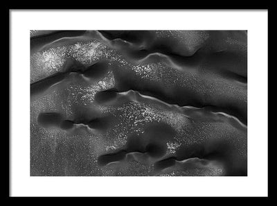 Planet Mars - detail #36 / Art Photo - Framed Print