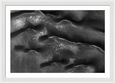 Planet Mars - detail #36 / Art Photo - Framed Print