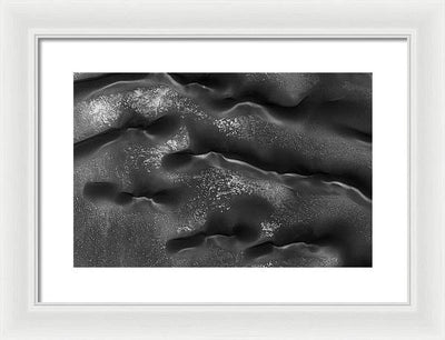 Planet Mars - detail #36 / Art Photo - Framed Print