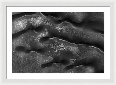 Planet Mars - detail #36 / Art Photo - Framed Print