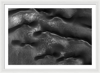 Planet Mars - detail #36 / Art Photo - Framed Print