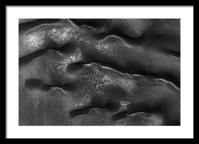 Planet Mars - detail #36 / Art Photo - Framed Print