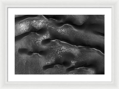 Planet Mars - detail #36 / Art Photo - Framed Print