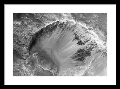 Planet Mars - detail #4 / Art Photo - Framed Print