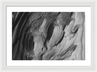 Planet Mars - detail #55 / Art Photo - Framed Print