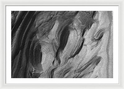 Planet Mars - detail #55 / Art Photo - Framed Print