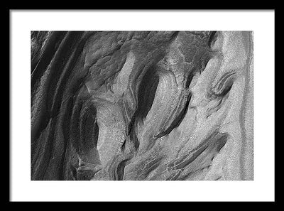 Planet Mars - detail #55 / Art Photo - Framed Print