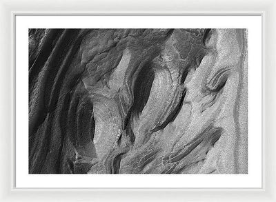 Planet Mars - detail #55 / Art Photo - Framed Print