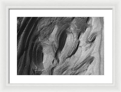 Planet Mars - detail #55 / Art Photo - Framed Print