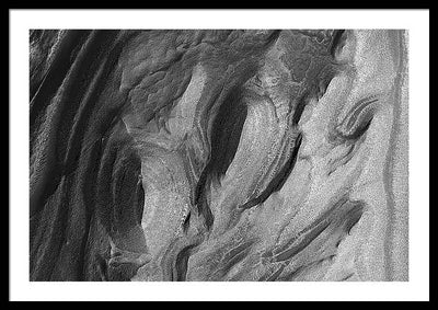 Planet Mars - detail #55 / Art Photo - Framed Print