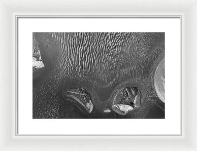 Planet Mars - detail #58 / Art Photo - Framed Print