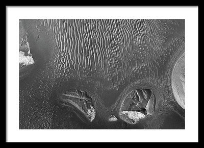 Planet Mars - detail #58 / Art Photo - Framed Print