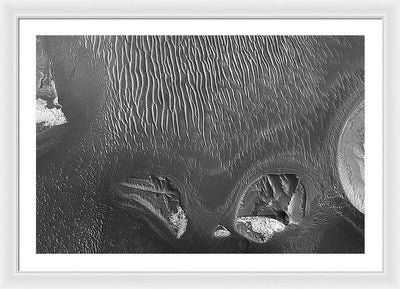 Planet Mars - detail #58 / Art Photo - Framed Print